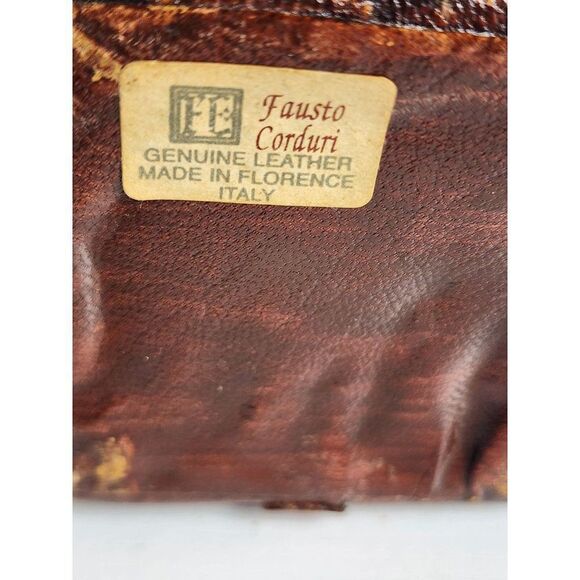 Fausto Corduri Tall Ships Leather Bottle - Picture 6 of 9